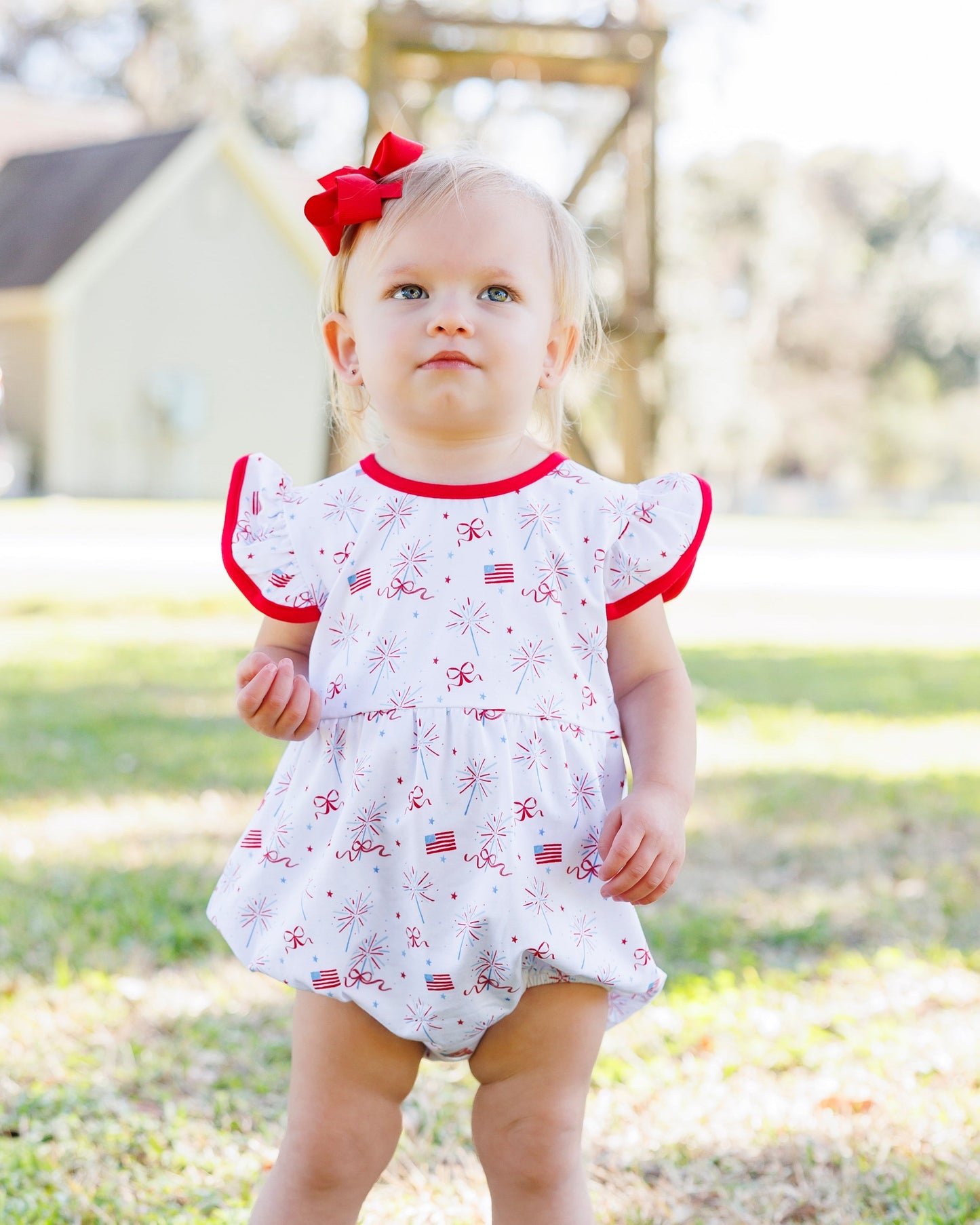 Fireworks & Freedom Flutter Bubble