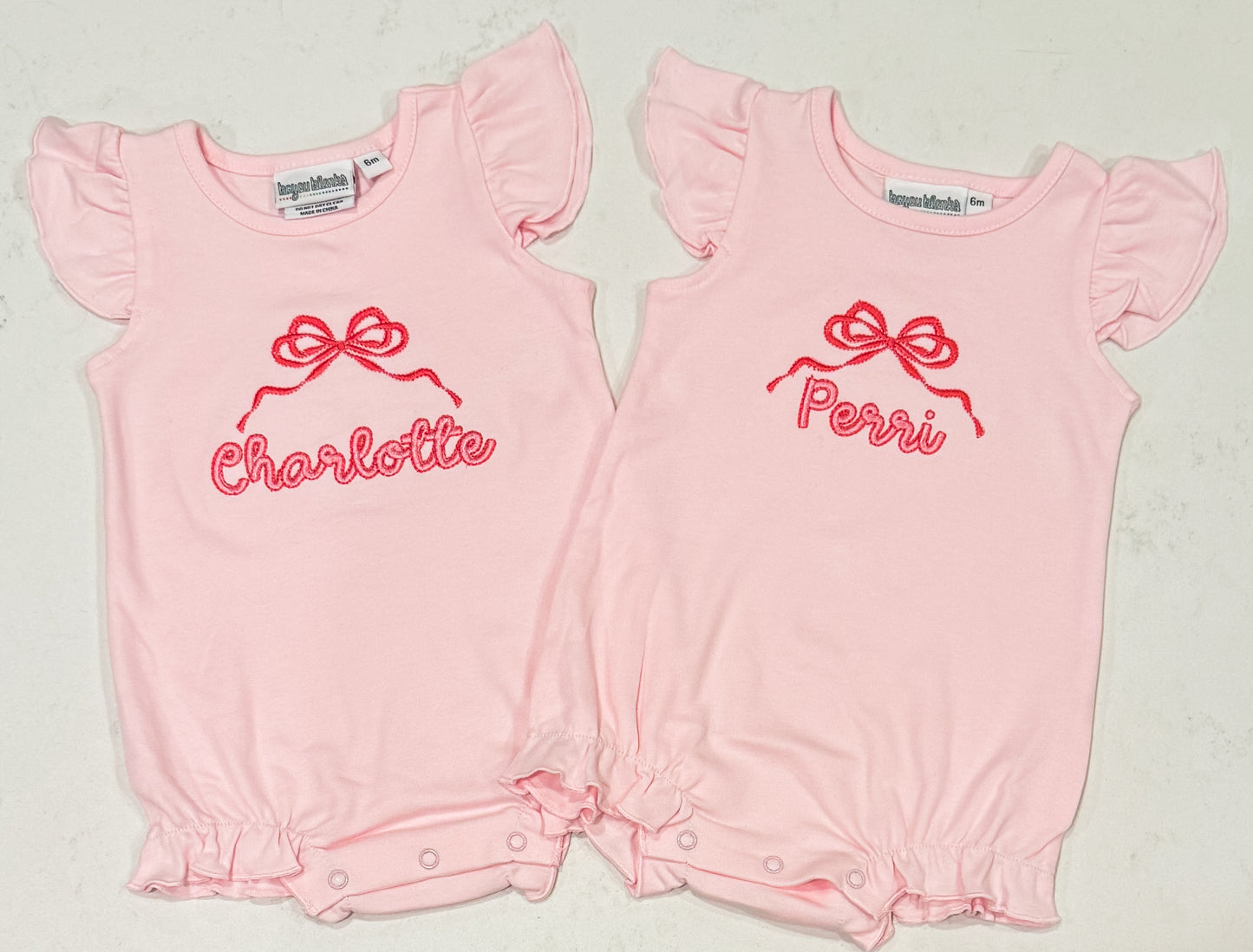 Knit Solid Flutter Sleeve Bubble