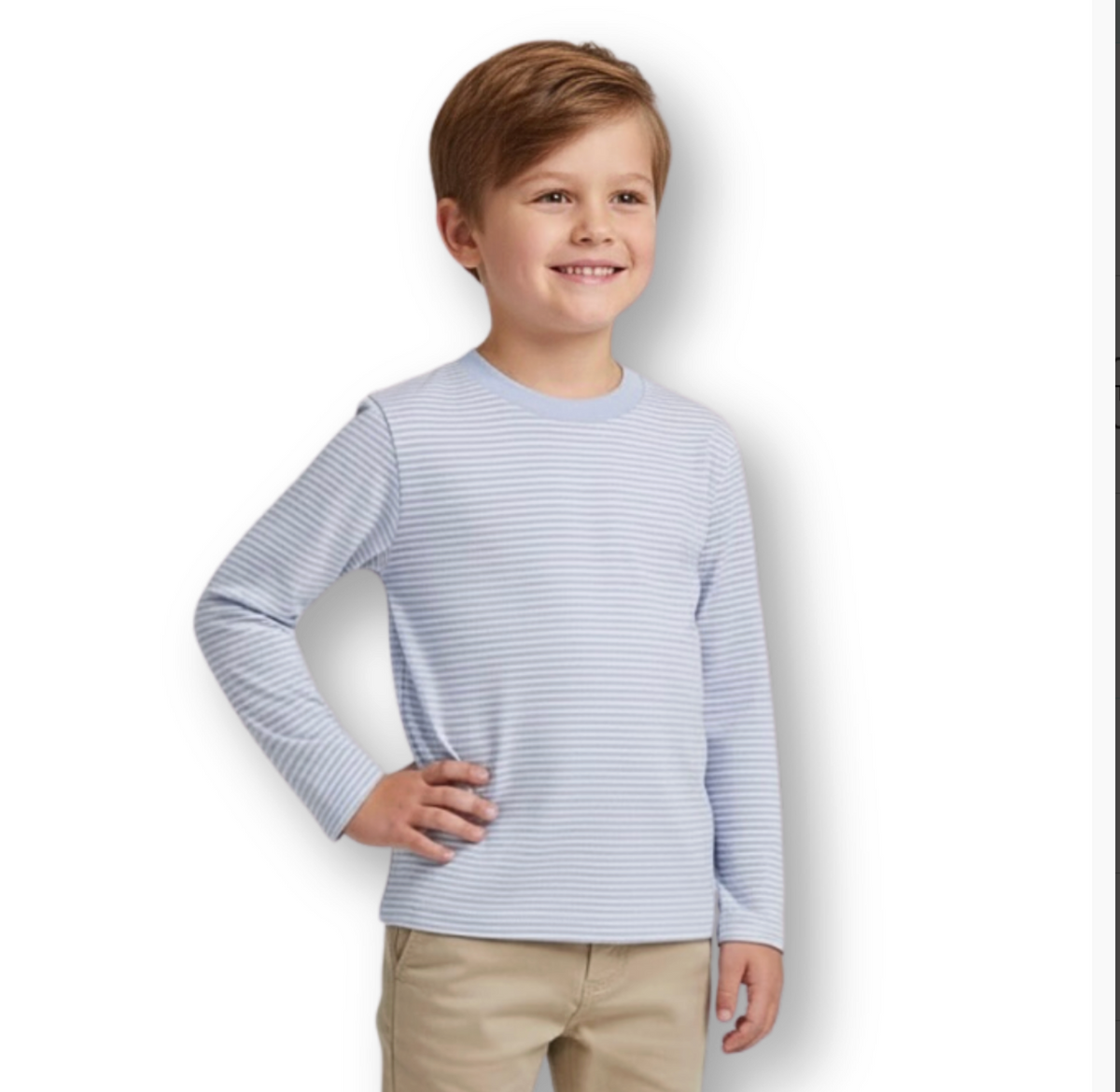 Long Sleeve Striped Shirt
