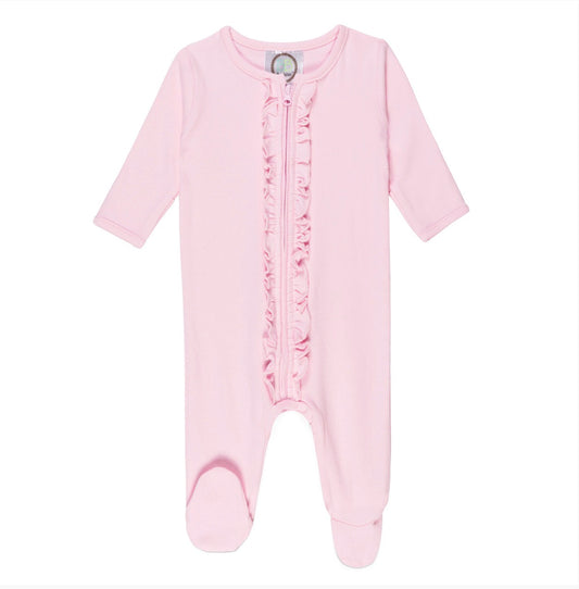 Ruffle Zipper Sleeper