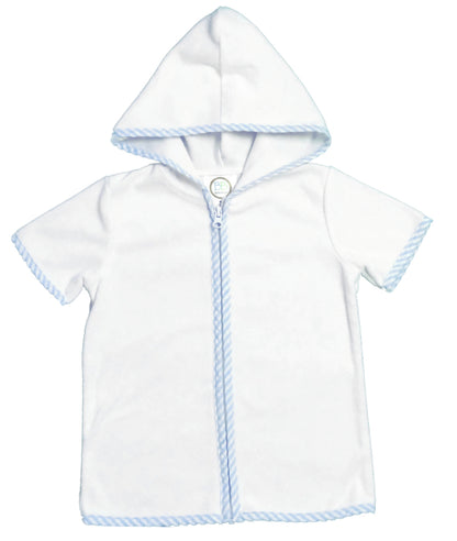 Boy's Terry Cloth Swim Cover Shirt