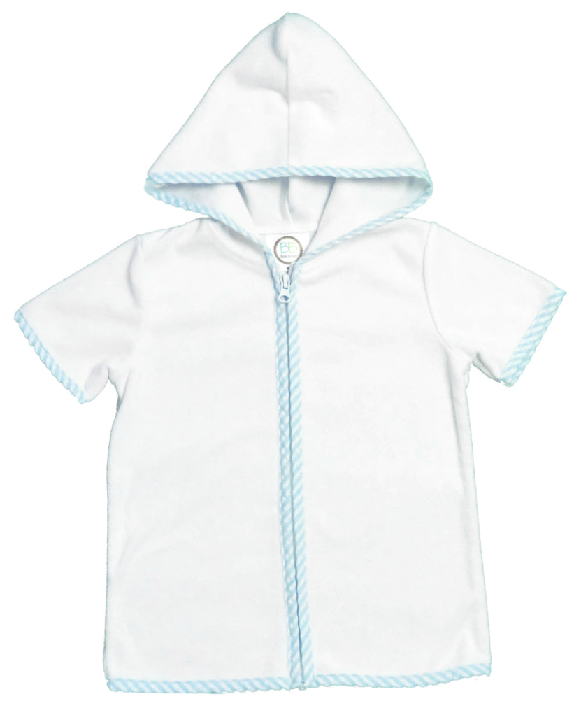 Boy's Terry Cloth Swim Cover Shirt