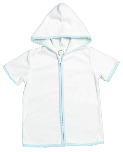 Boy's Terry Cloth Swim Cover Shirt