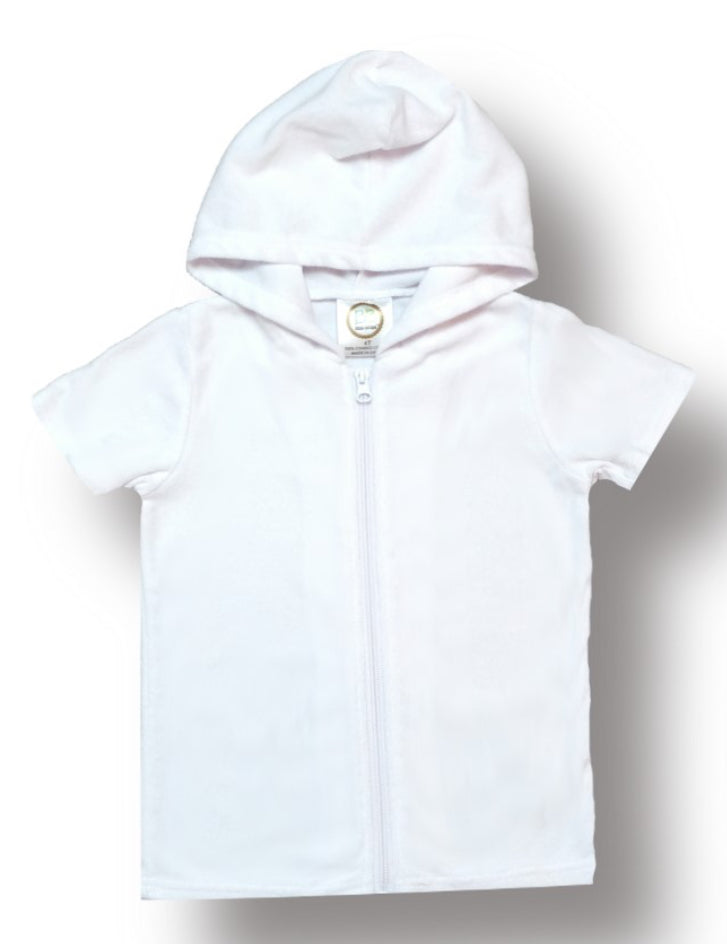 Boy's Terry Cloth Swim Cover Shirt