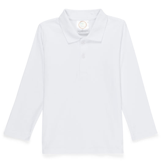 Boys Long Sleeve Polo