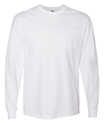 Comfort Colors Unisex Long Sleeve Pocket Tee