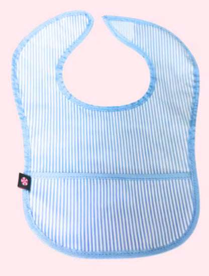 Mint Glossy Bib