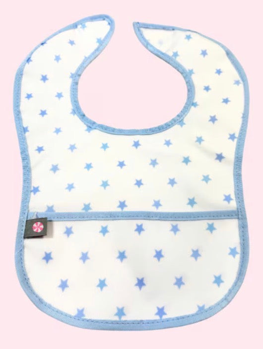 Mint Glossy Bib