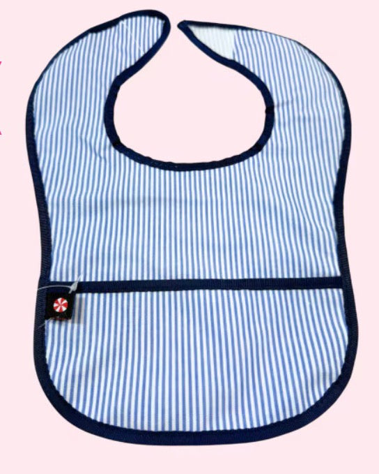 Mint Glossy Bib