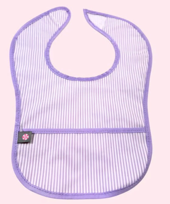 Mint Glossy Bib
