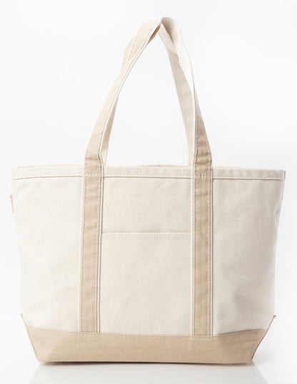 CB Station Large Canvas Tote Bag