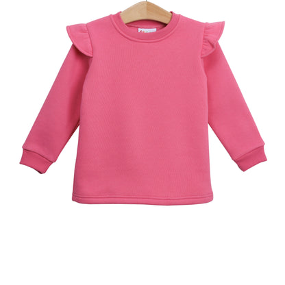Ruffle Sweatshirt