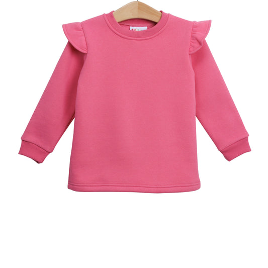 Ruffle Sweatshirt