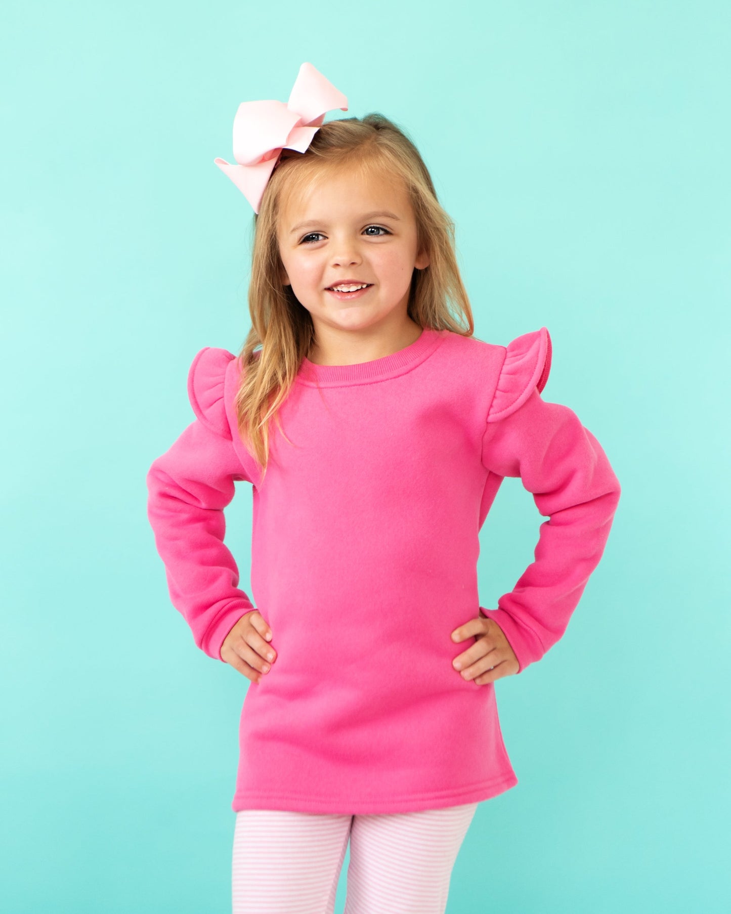 Ruffle Sweatshirt