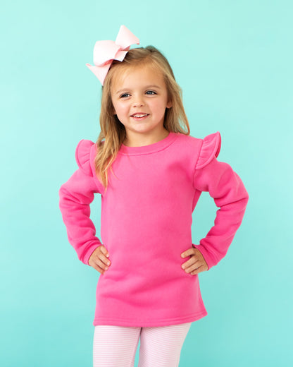Ruffle Sweatshirt