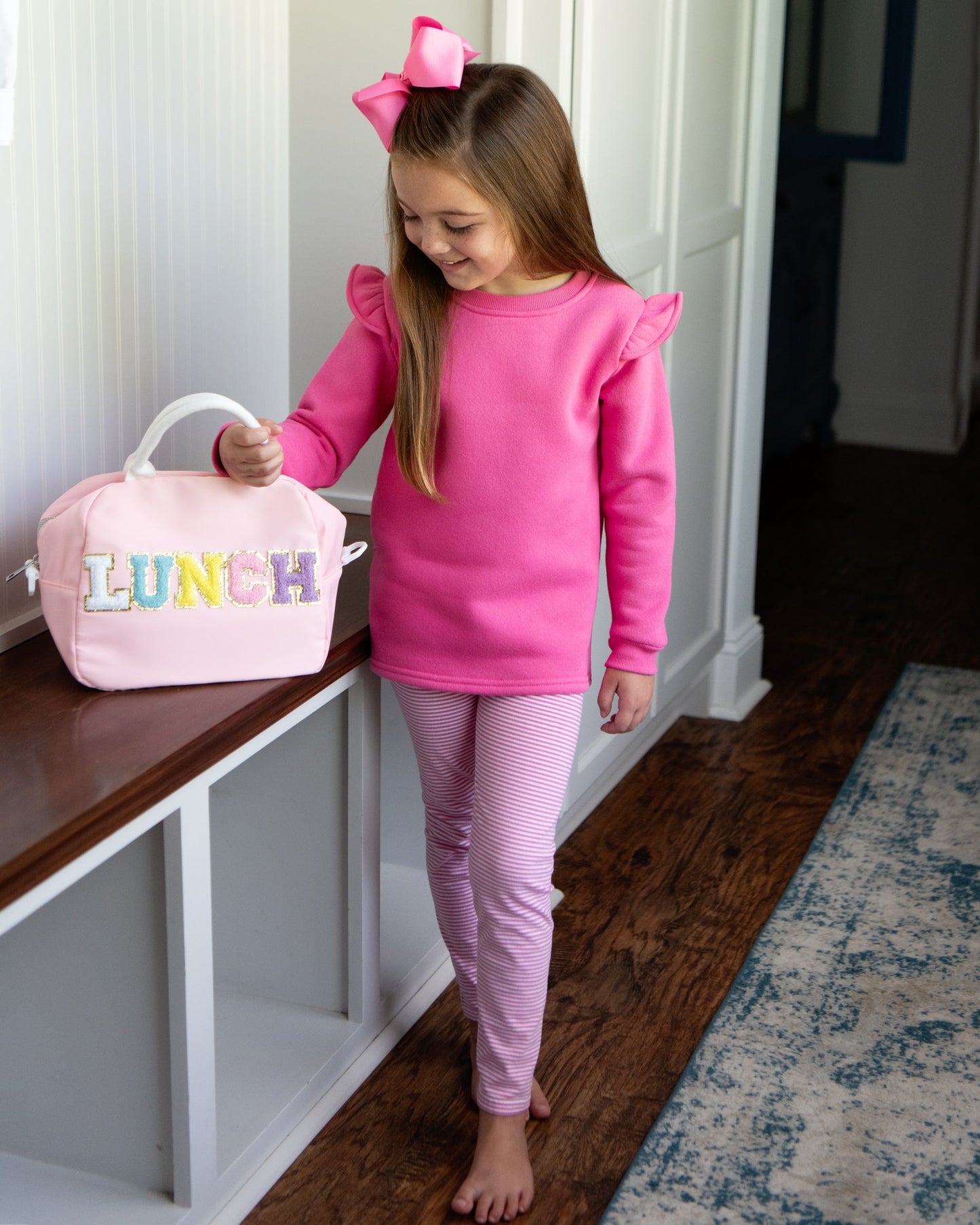 Ruffle Sweatshirt