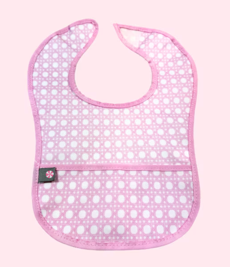 Mint Glossy Bib