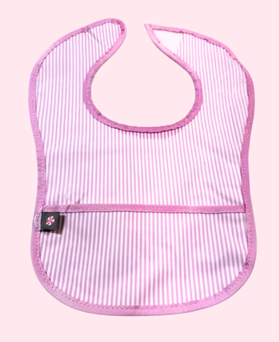 Mint Glossy Bib