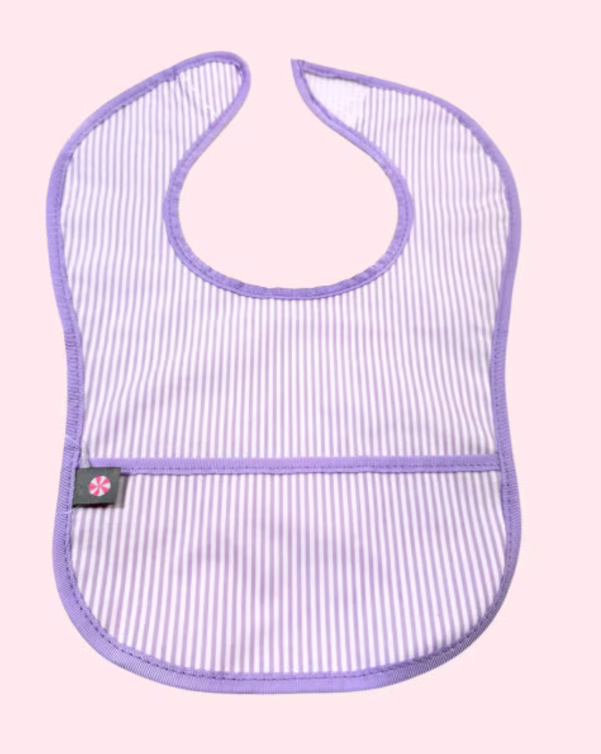 Mint Glossy Bib
