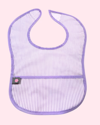 Mint Glossy Bib