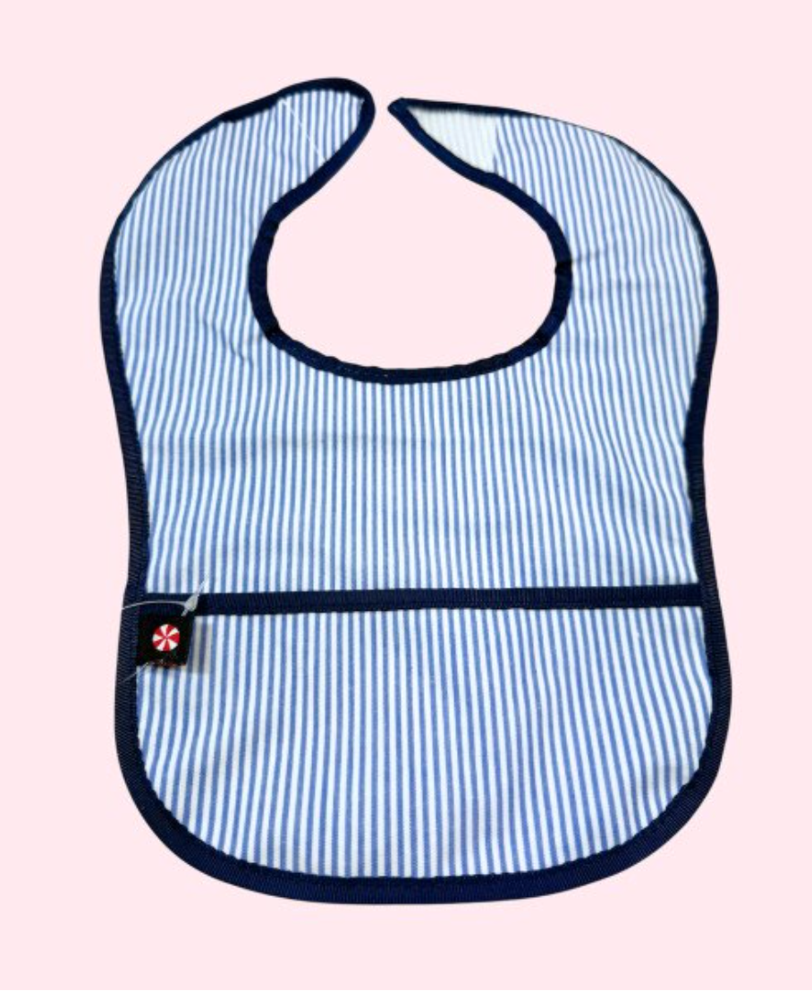 Mint Glossy Bib